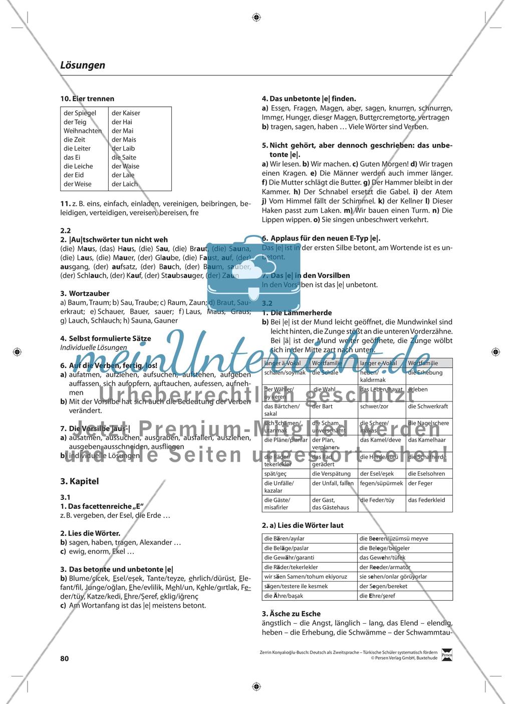 Der Diphthong: Lehrerinformationen, Arbeitsblätter und Lösungen Preview 12