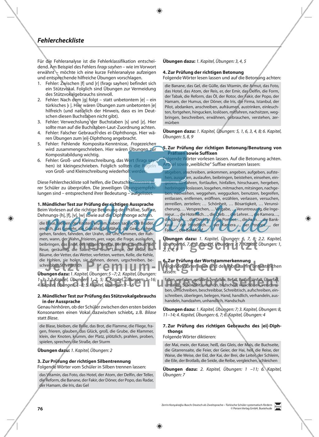 Fehlercheckliste Preview 1