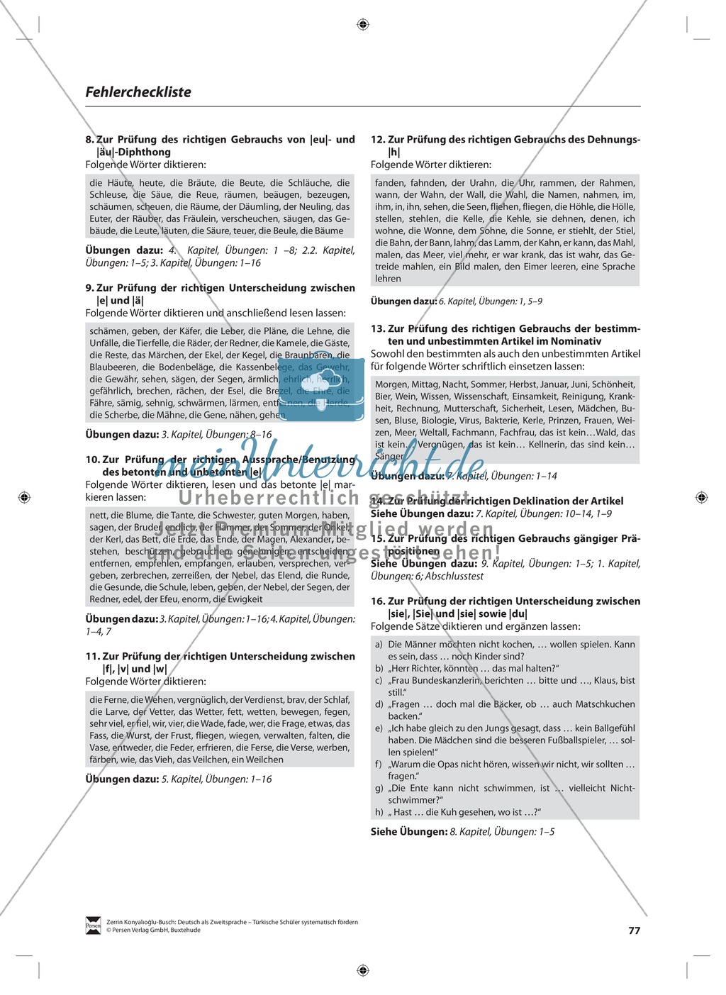 Fehlercheckliste Preview 2