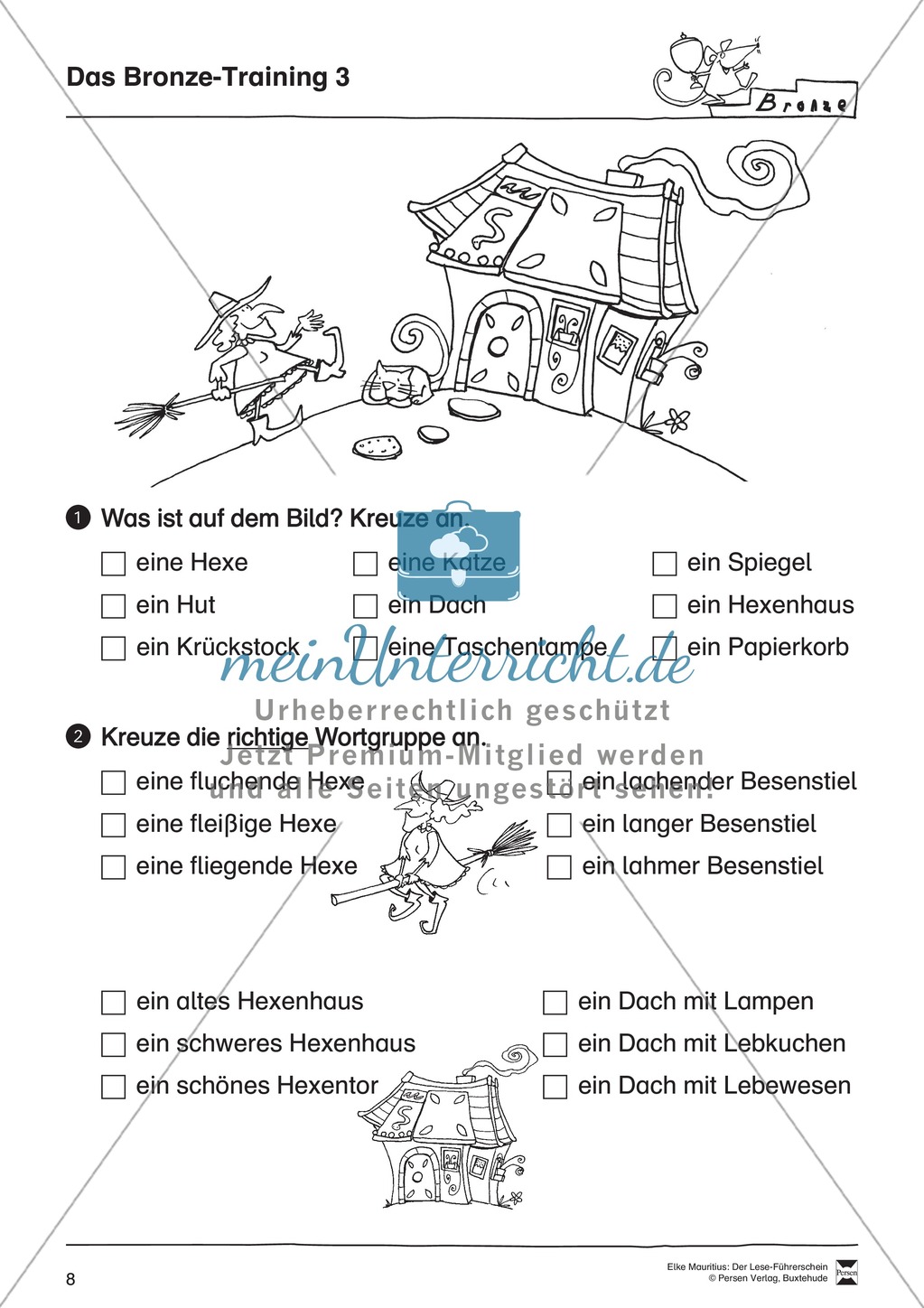 Leseführerschein Bronze: Training Preview 3
