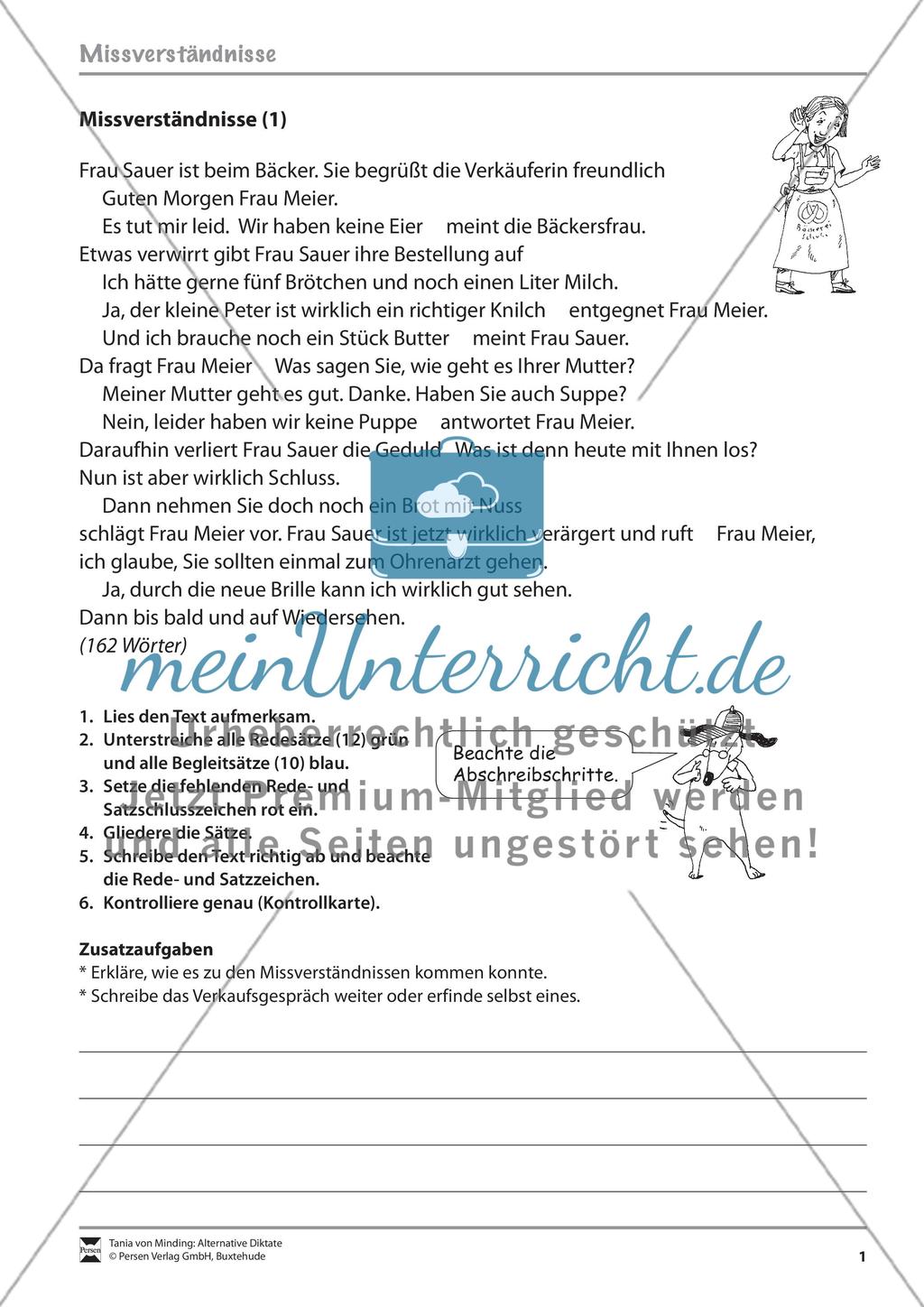 Abschrift und Wörterbucharbeit