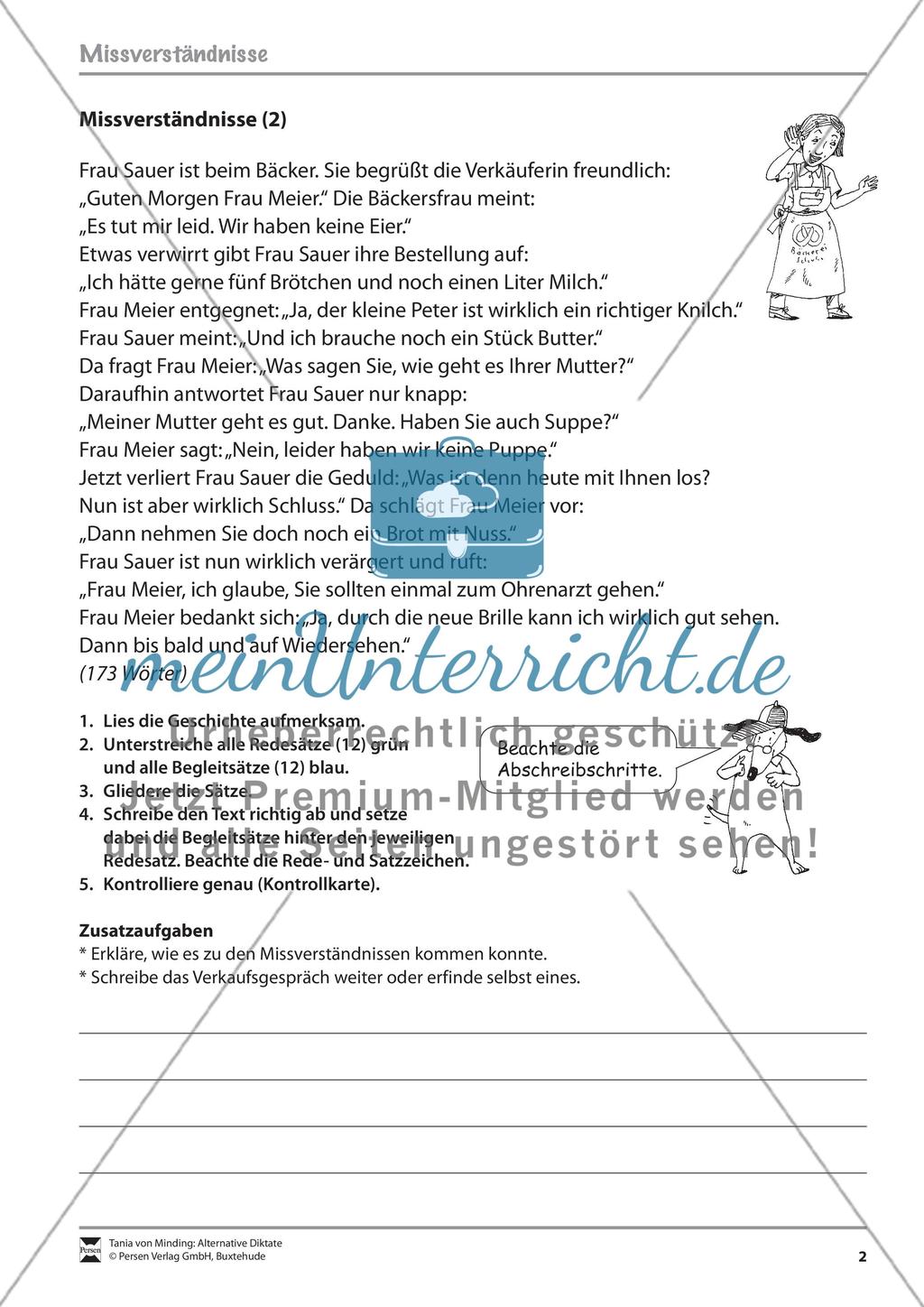 Abschrift und Wörterbucharbeit