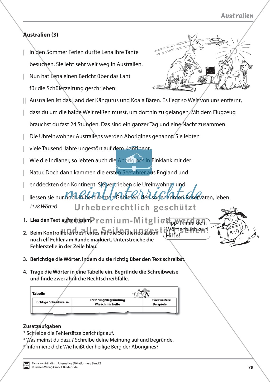 Kommentierte Diktate: Übungsblätter Preview 21