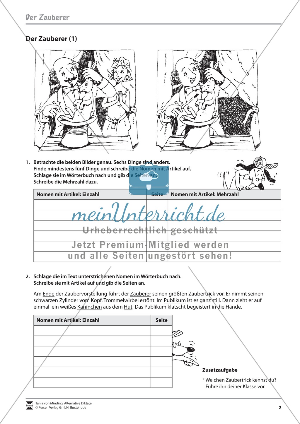 Wortschatzarbeit