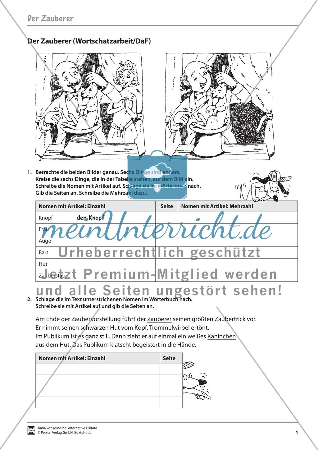 Wortschatzarbeit