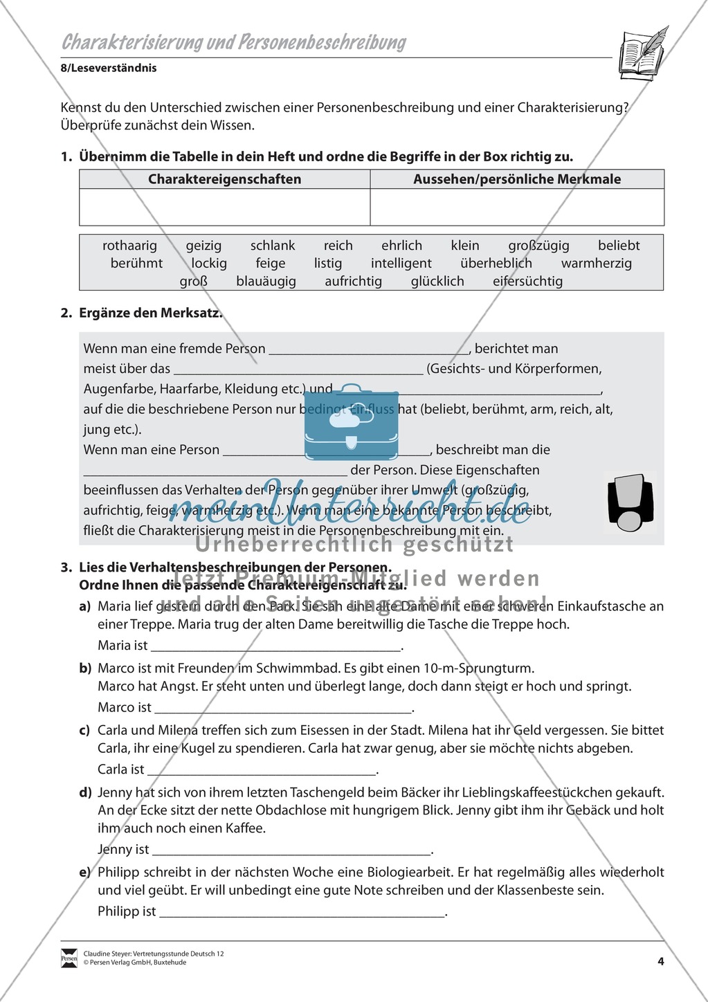 charakterisierung und personenbeschreibung bungen und lsungen preview 0 charakterisierung - Charakterisierung Beispiel Person charakterisierung und personenbeschreibung bungen und lsungen preview 0 charakterisierung - Charakterisierung Beispiel Person
