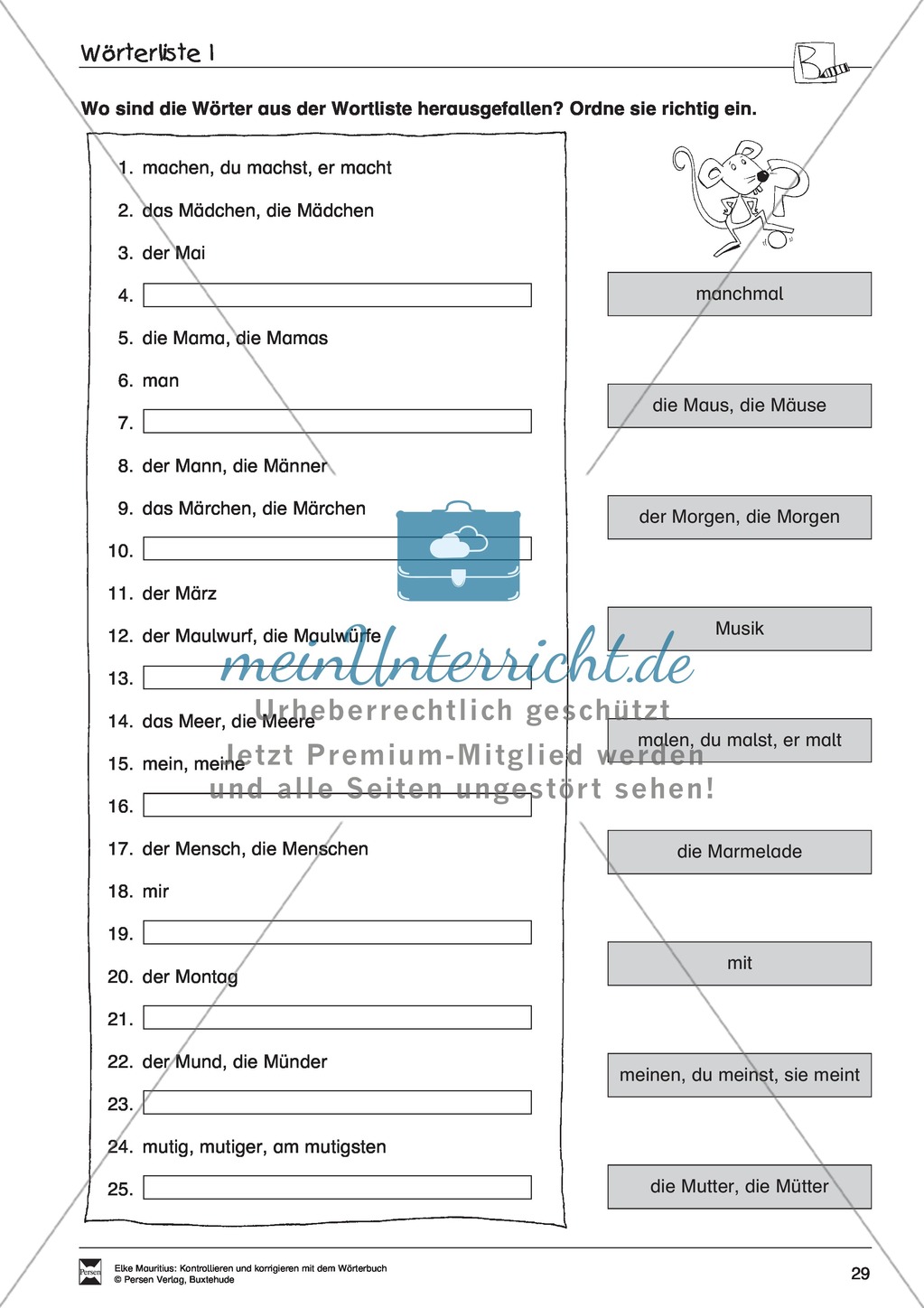 Arbeit mit dem Wörterbuch Preview 24