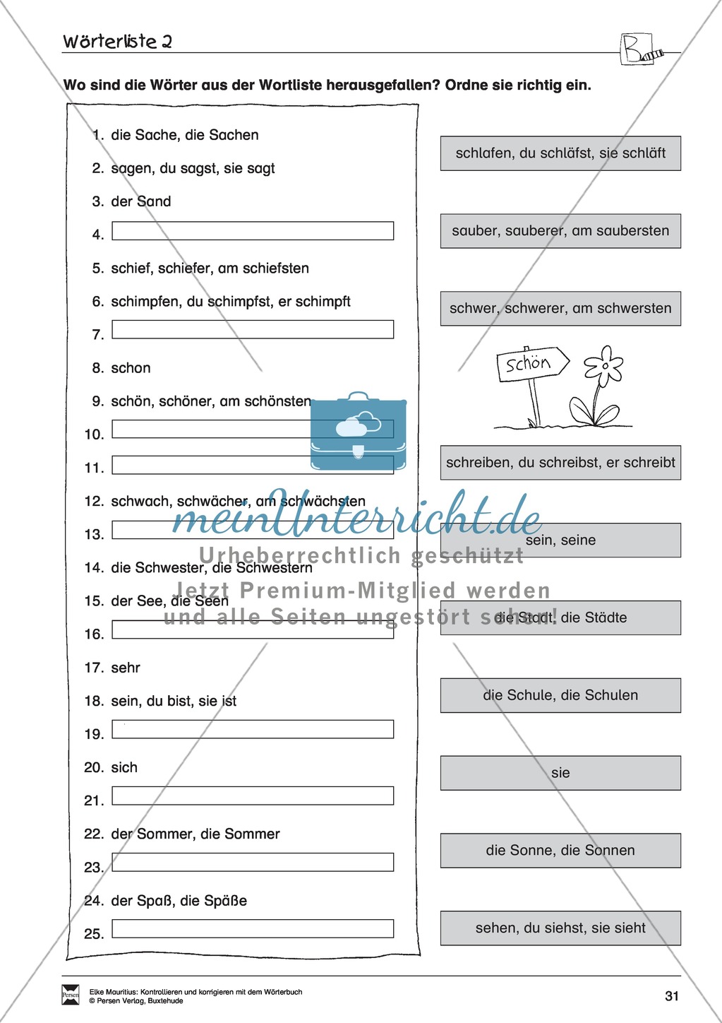 Arbeit mit dem Wörterbuch Preview 26