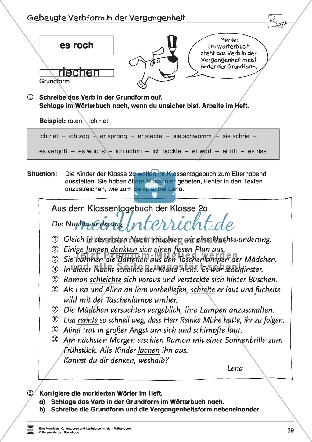 Arbeit mit dem Wörterbuch Preview 34