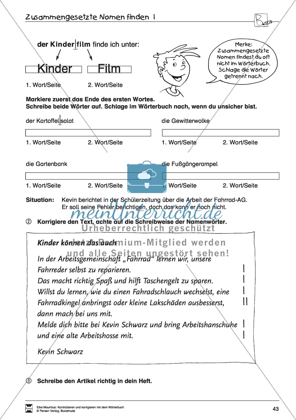 Arbeit mit dem Wörterbuch Preview 38