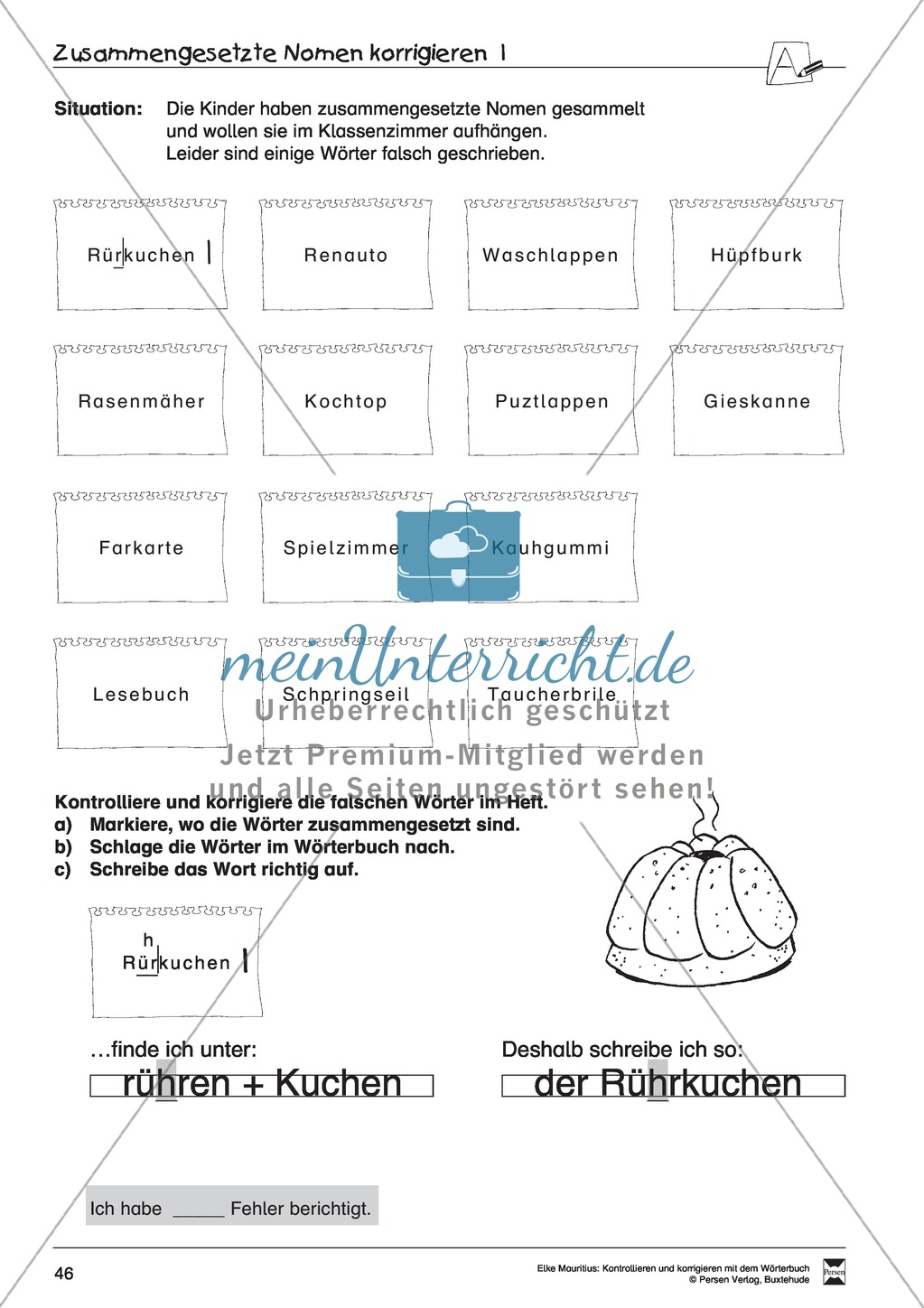 Arbeit mit dem Wörterbuch Preview 41