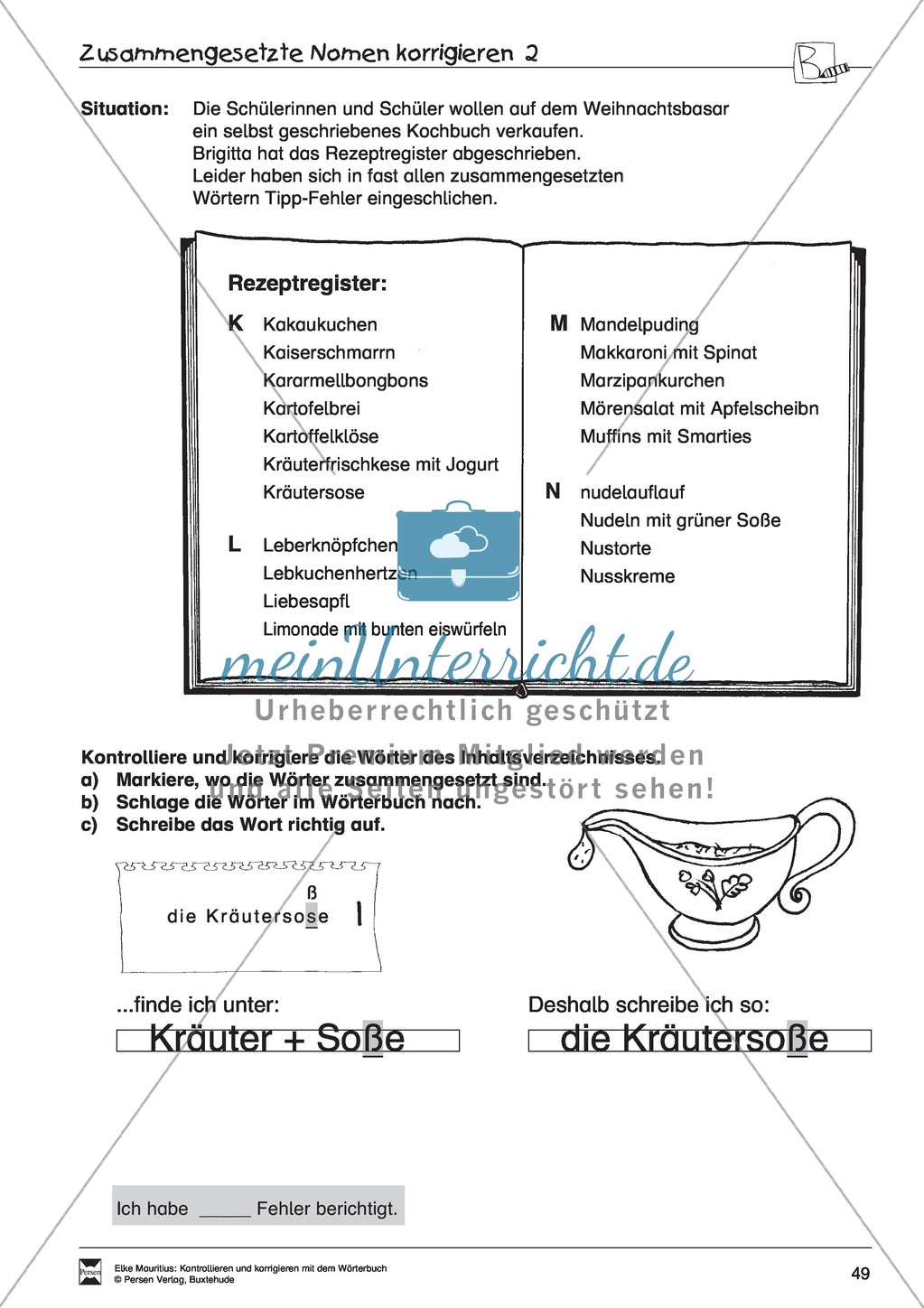 Arbeit mit dem Wörterbuch Preview 44