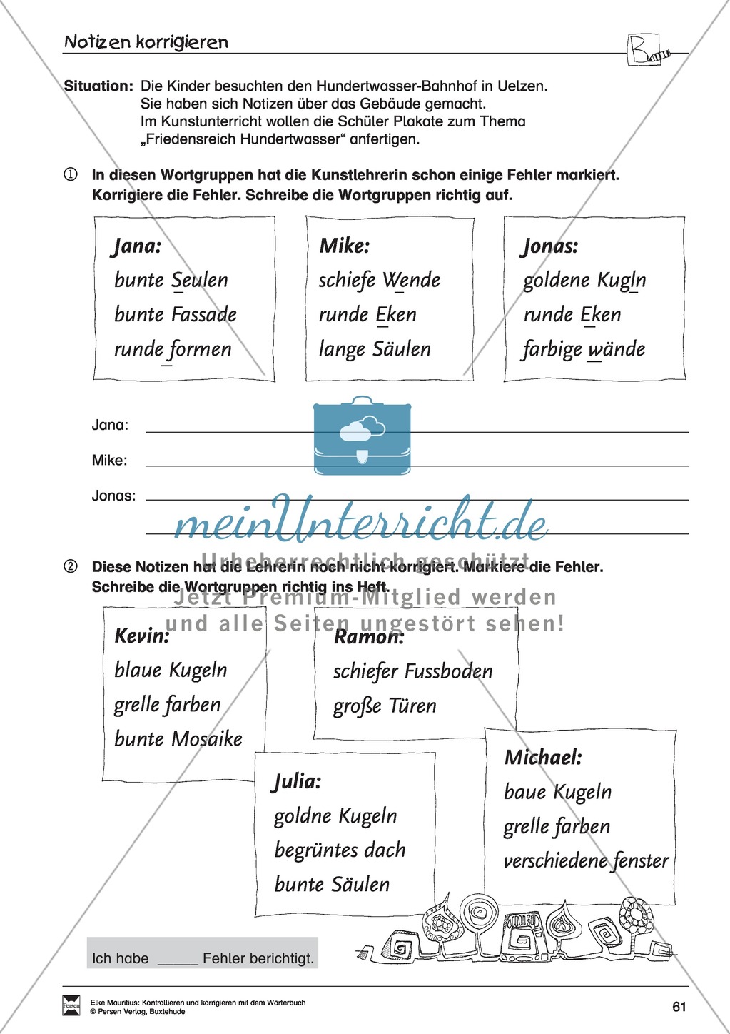 Arbeit mit dem Wörterbuch Preview 56