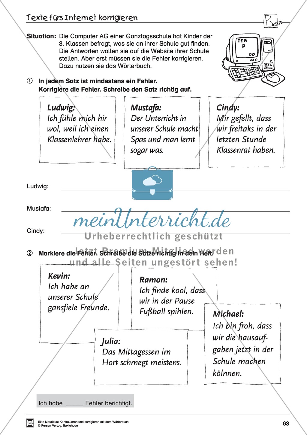 Arbeit mit dem Wörterbuch Preview 58