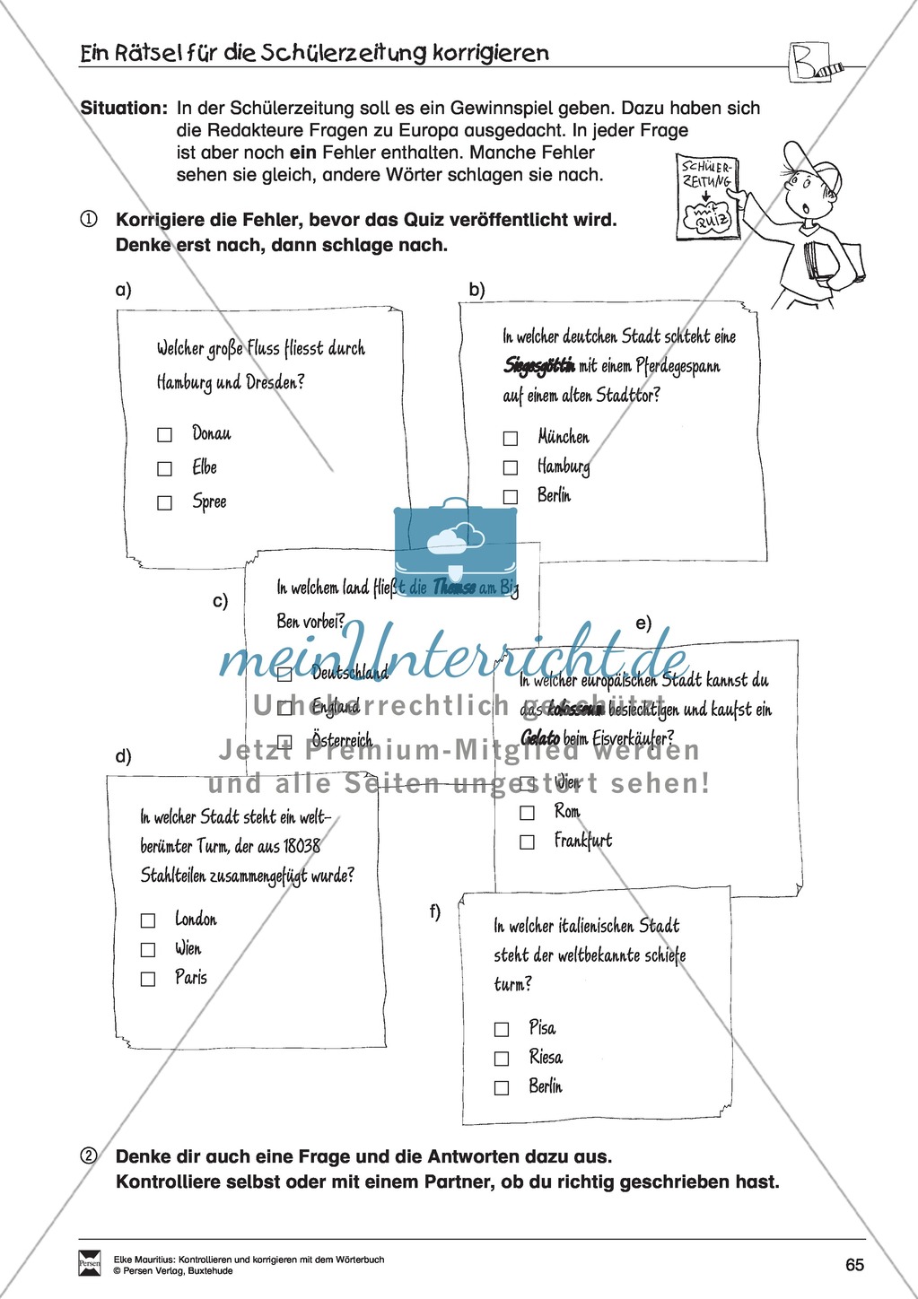 Arbeit mit dem Wörterbuch Preview 60