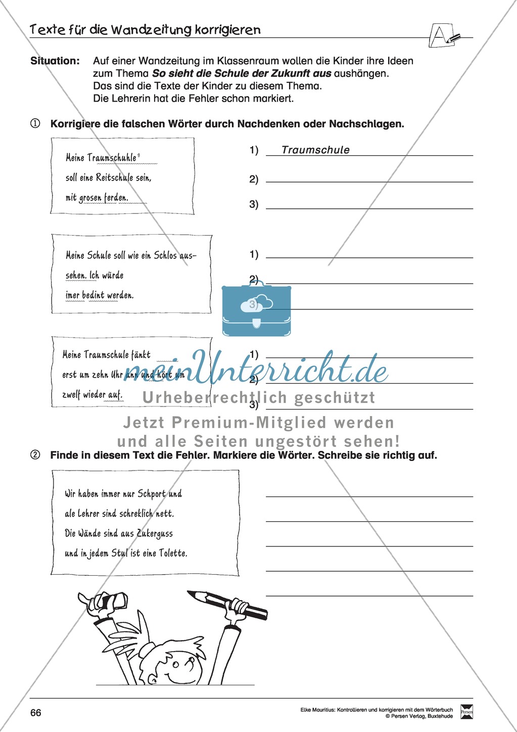Arbeit mit dem Wörterbuch Preview 61