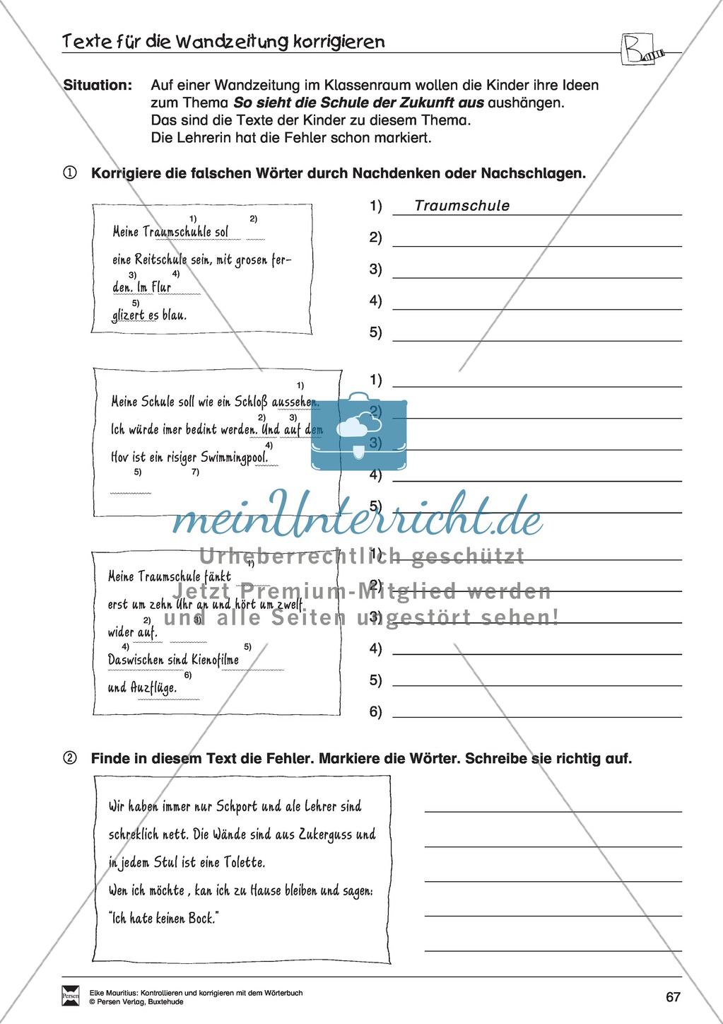 Arbeit mit dem Wörterbuch Preview 62