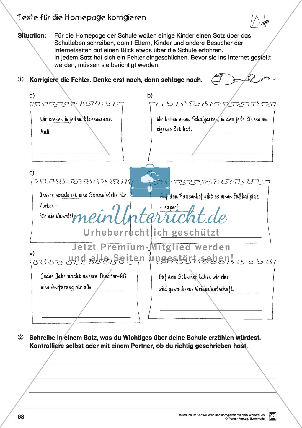 Arbeit mit dem Wörterbuch Preview 63