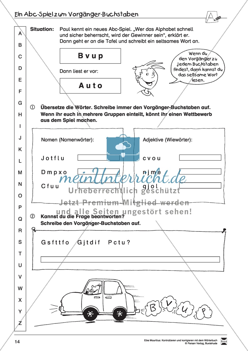 Arbeit mit dem Wörterbuch Preview 9