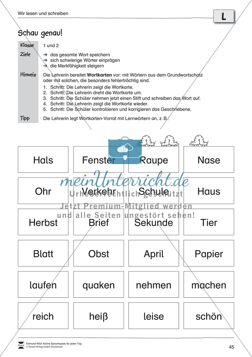 Sprachspiele - Wortspiele: