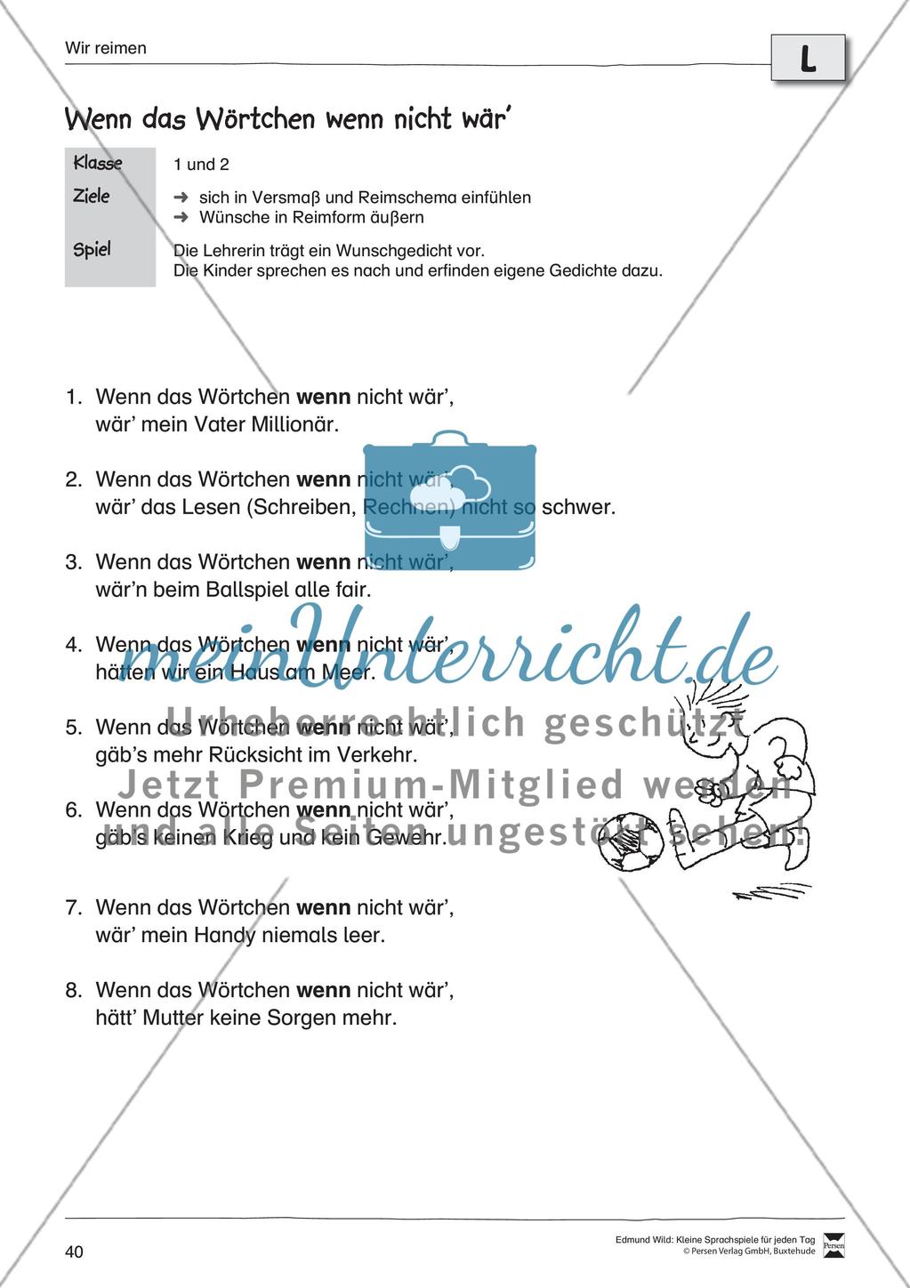 Sprachspiele - Wortspiele: