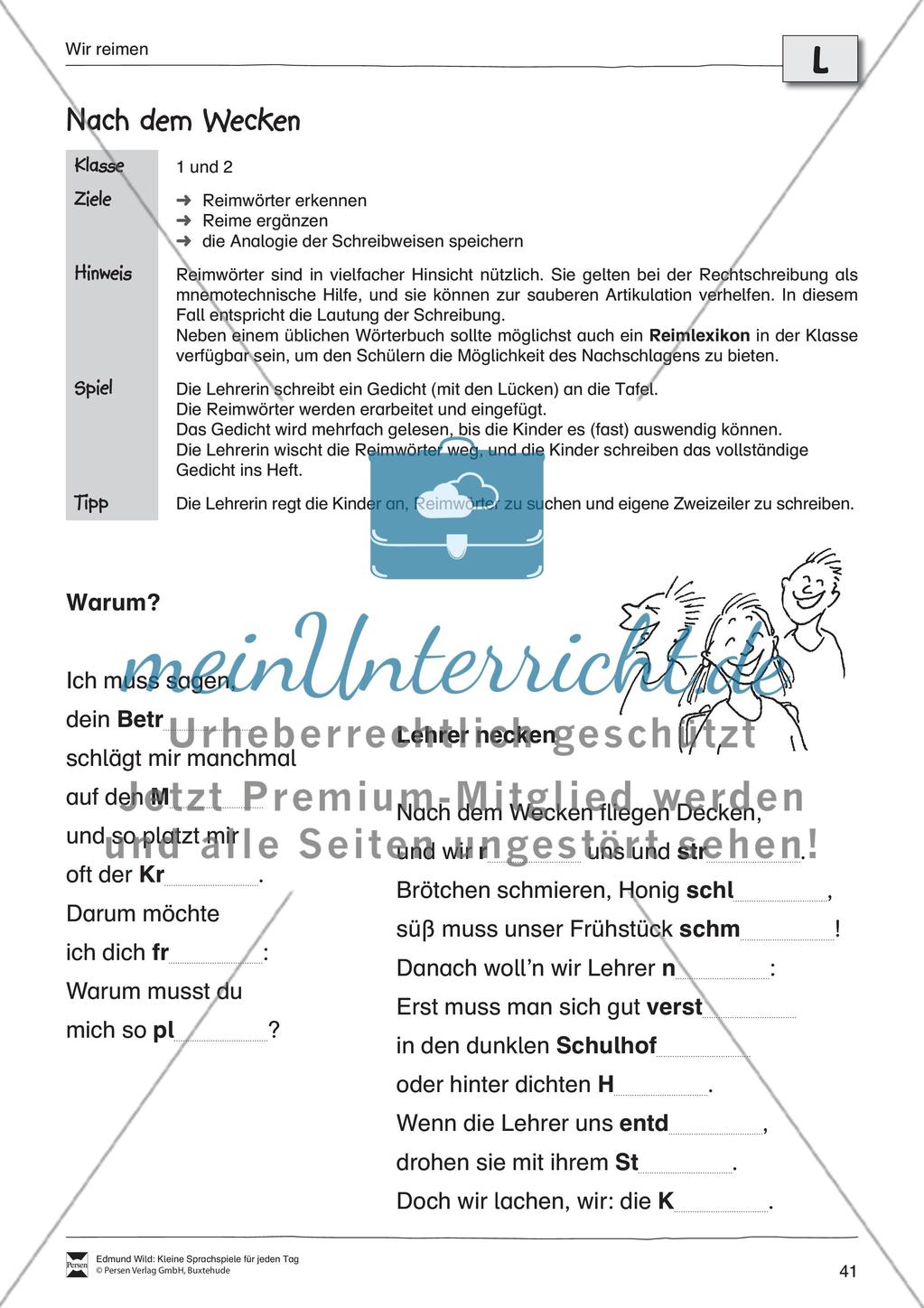 Sprachspiele - Wortspiele: