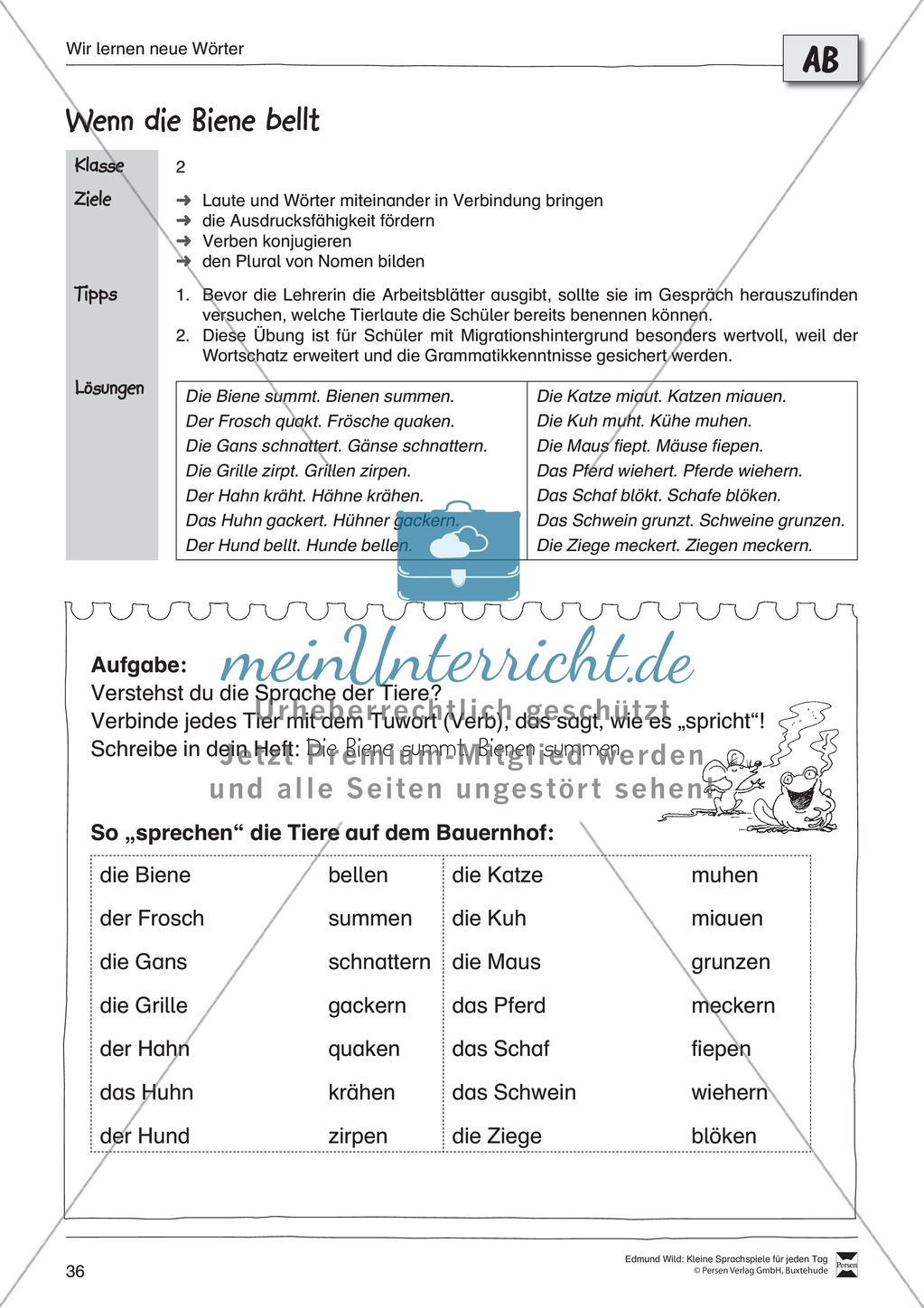 Sprachspiele - Wortspiele: