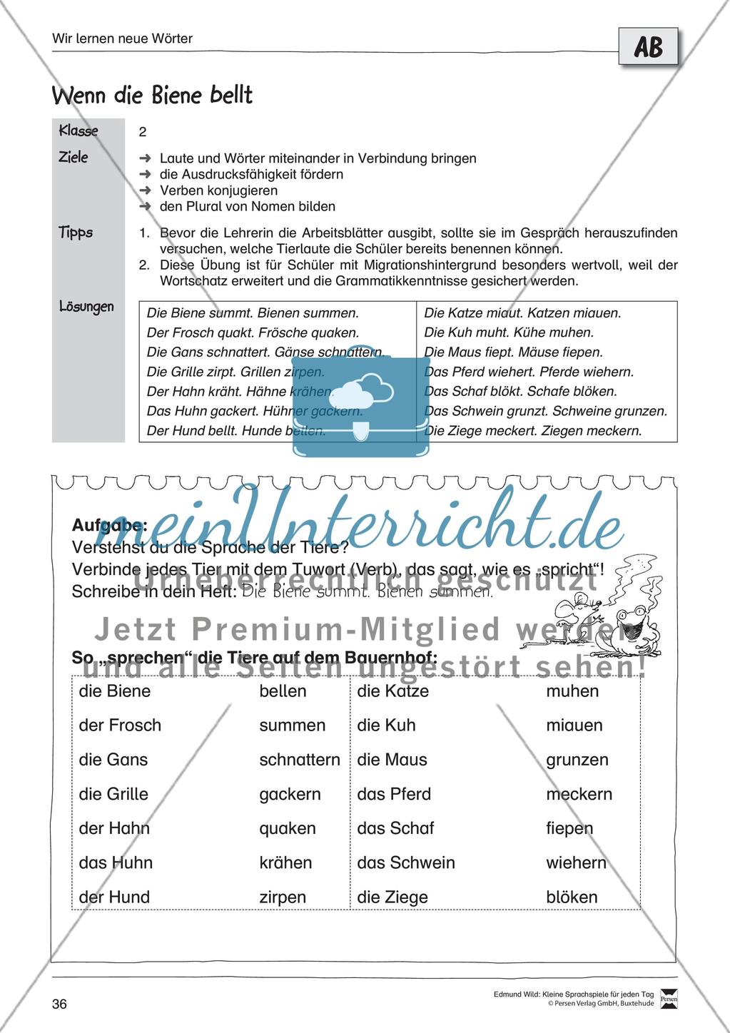 Sprachspiele - Wortspiele: