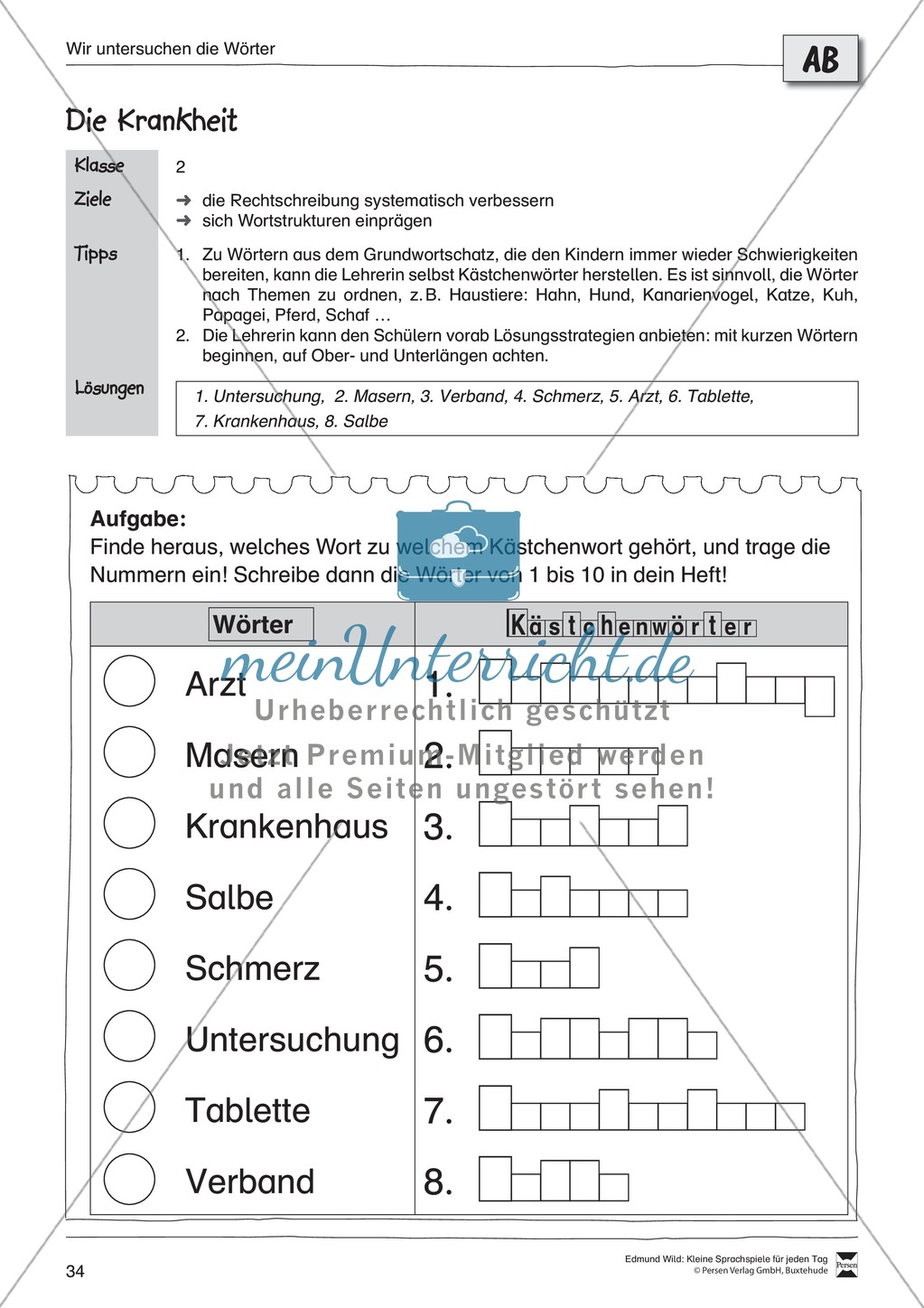 Sprachspiele - Wortspiele: