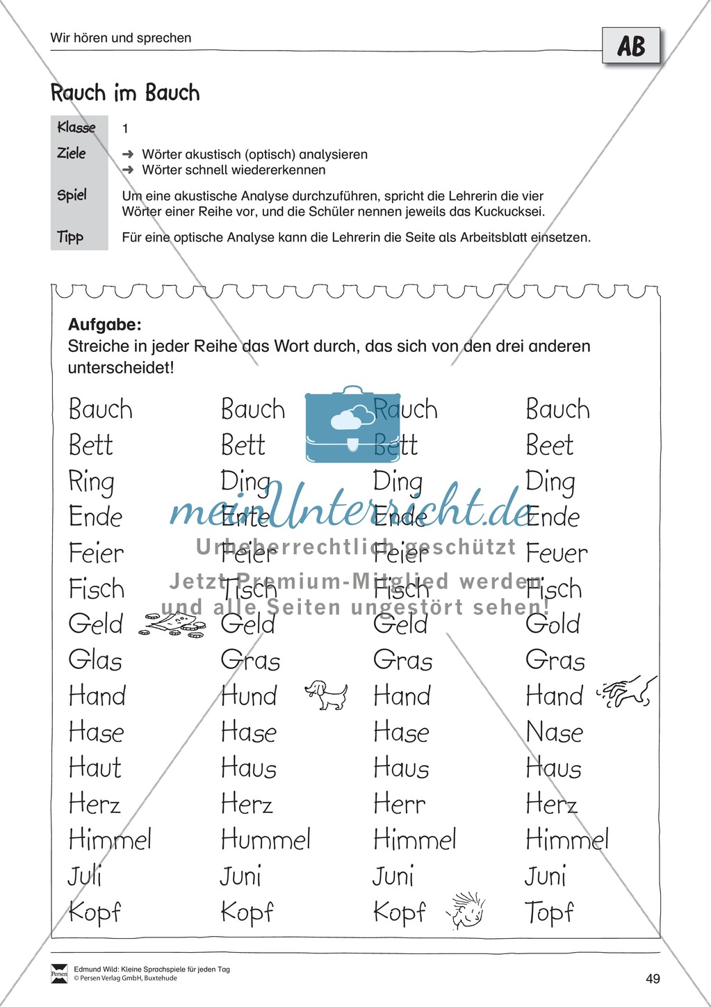 Sprachspiele - Wortspiele: