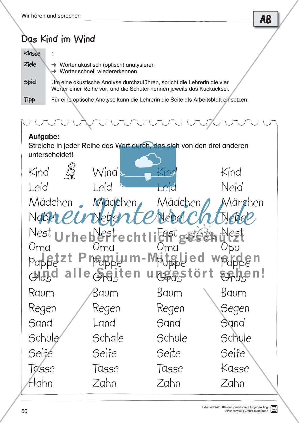 Sprachspiele - Wortspiele: