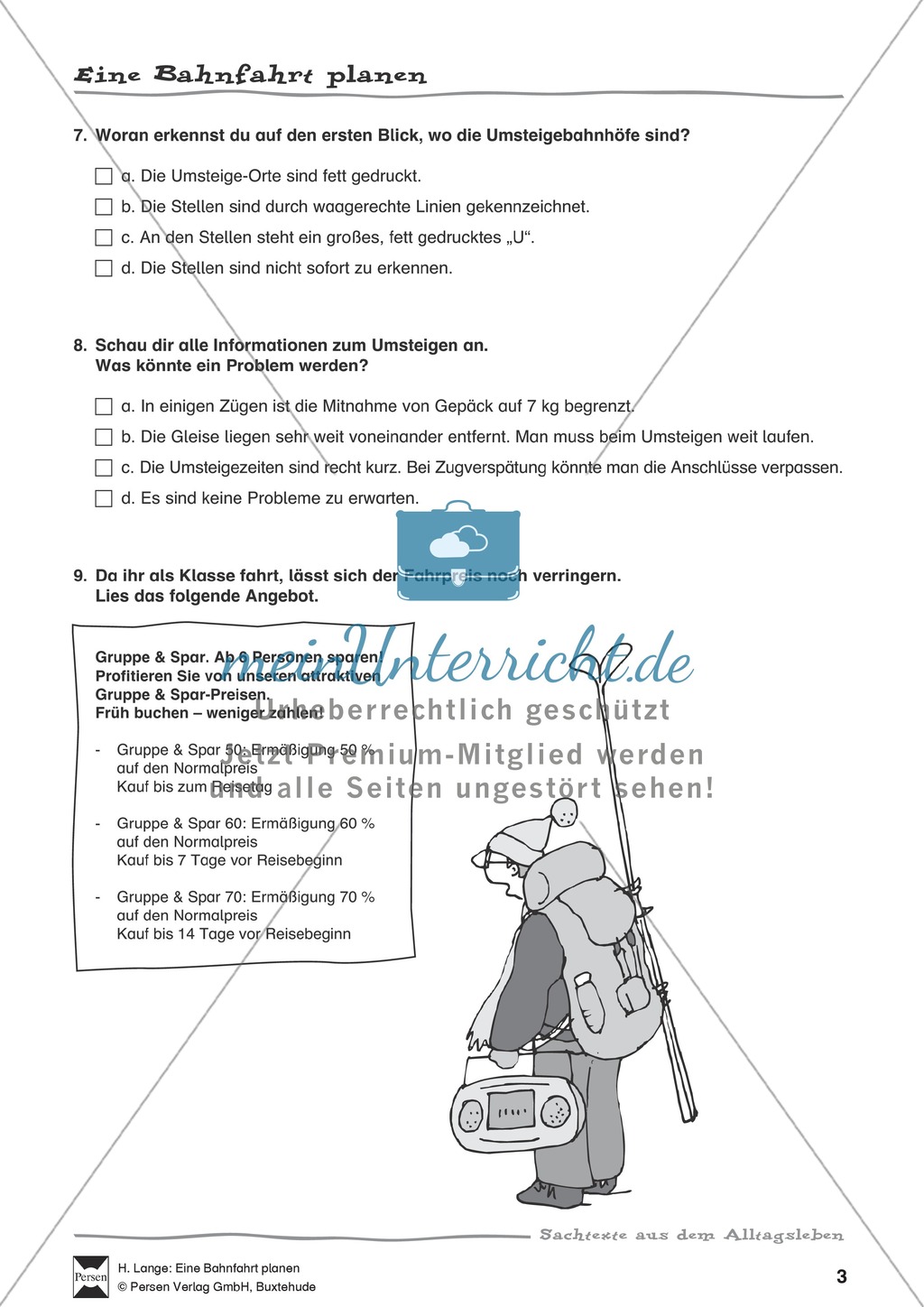 Sachtexte lesen und verstehen: