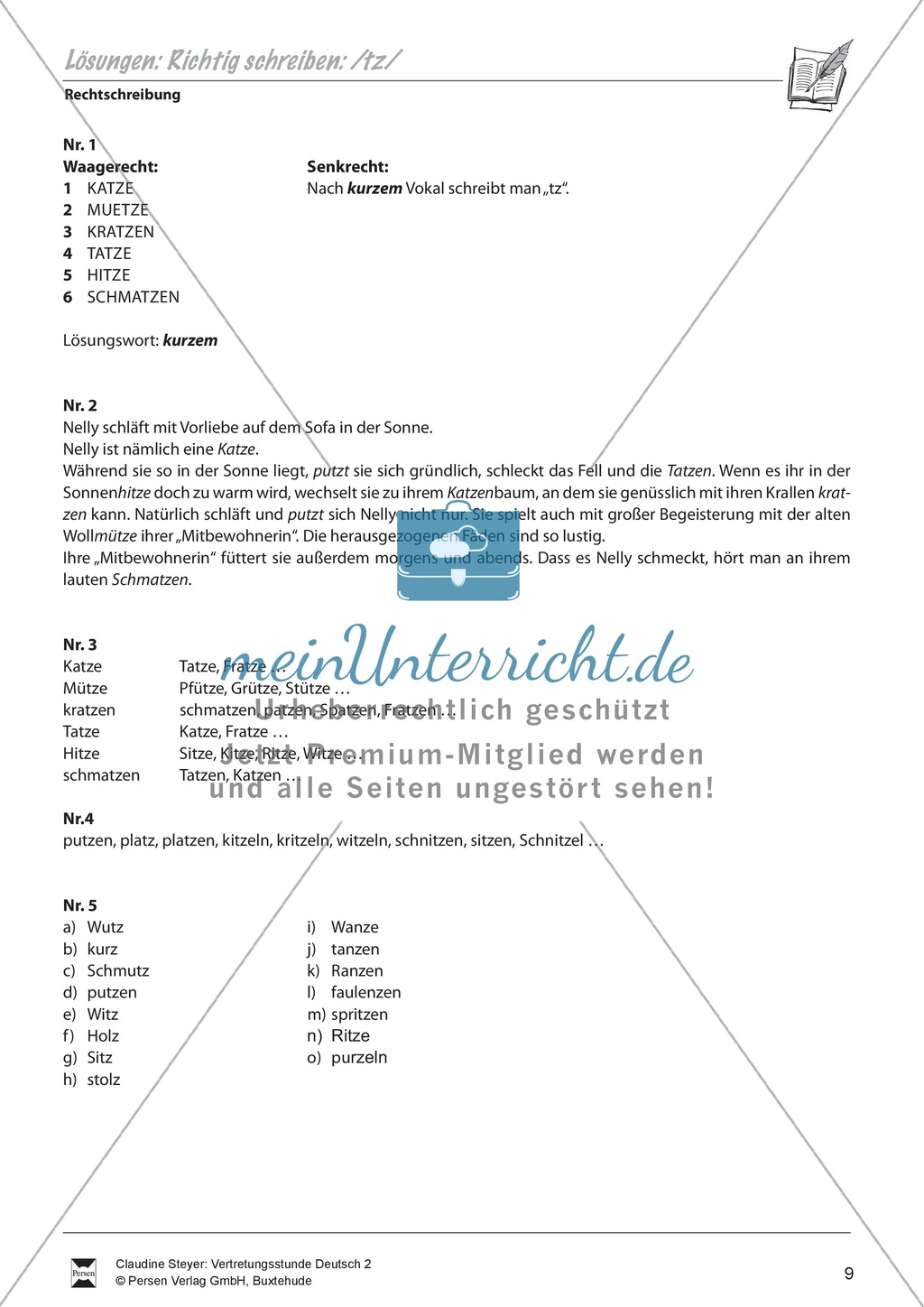 Rechtschreibung:
