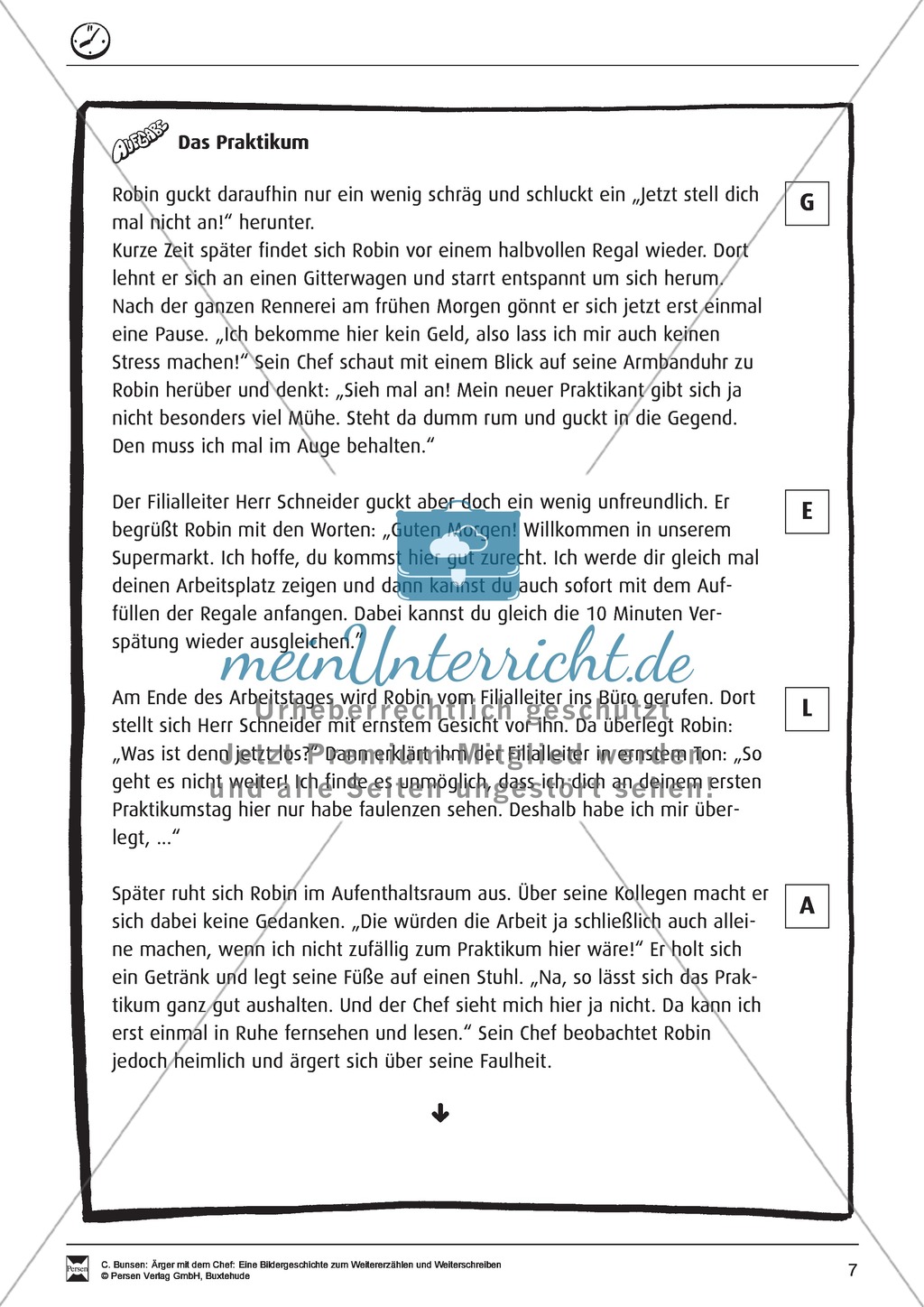 Bildergeschichte: