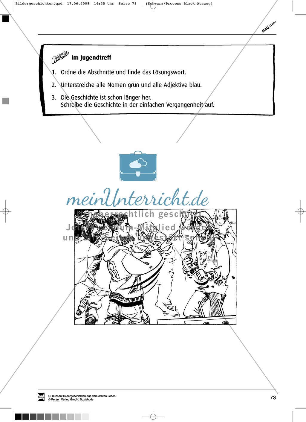Materialsammlung Waffenbesitz: Bilder, Arbeitsblätter und Schmuckblatt Preview 8