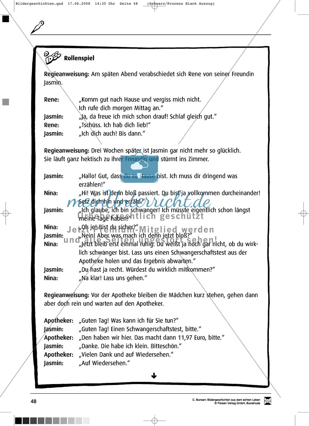 Materialsammlung Teenager-Schwangerschaft: Bilder, Arbeitsblätter und Schmuckblatt Preview 3