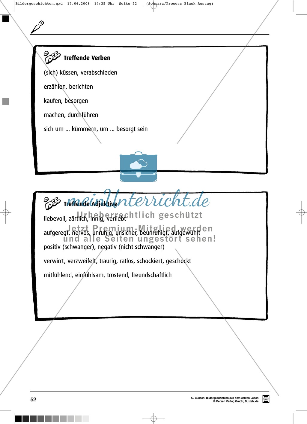 Materialsammlung Teenager-Schwangerschaft: Bilder, Arbeitsblätter und Schmuckblatt Preview 7