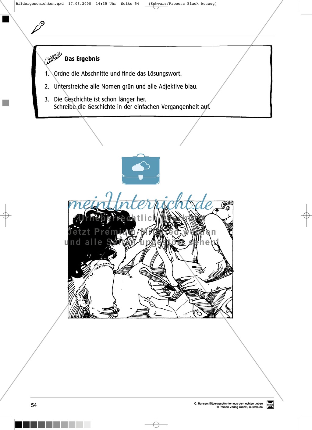 Materialsammlung Teenager-Schwangerschaft: Bilder, Arbeitsblätter und Schmuckblatt Preview 9