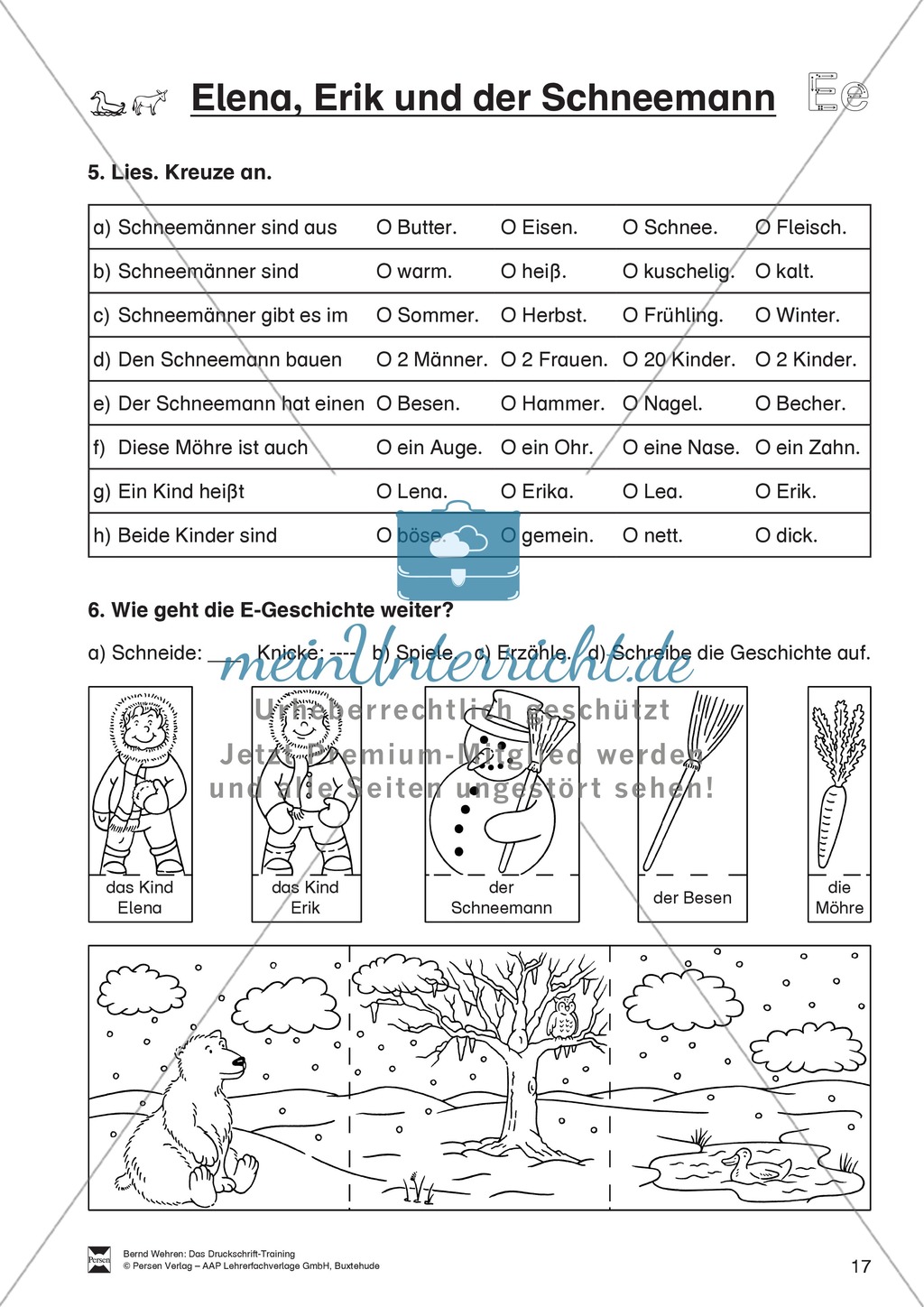 Schöner schreiben: "Druckschrift Training" Arbeitsblätter + Aufgaben + Übung Preview 10