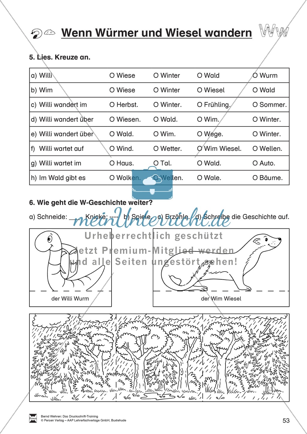 Schöner schreiben: "Druckschrift Training" Arbeitsblätter + Aufgaben + Übung Preview 46