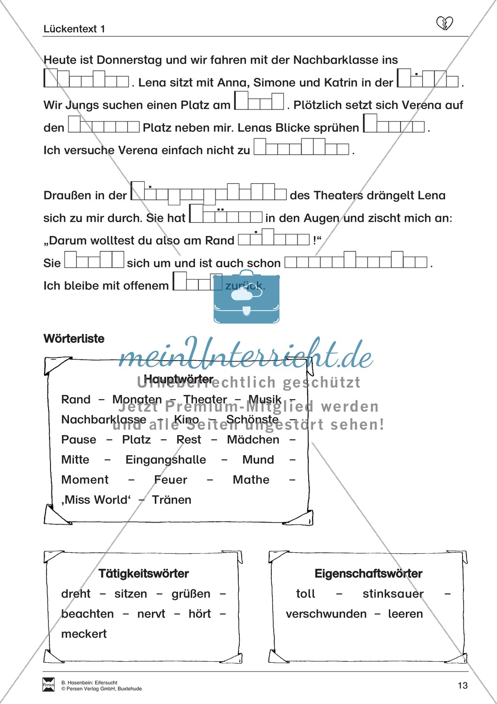 Lesetext 1: Thema