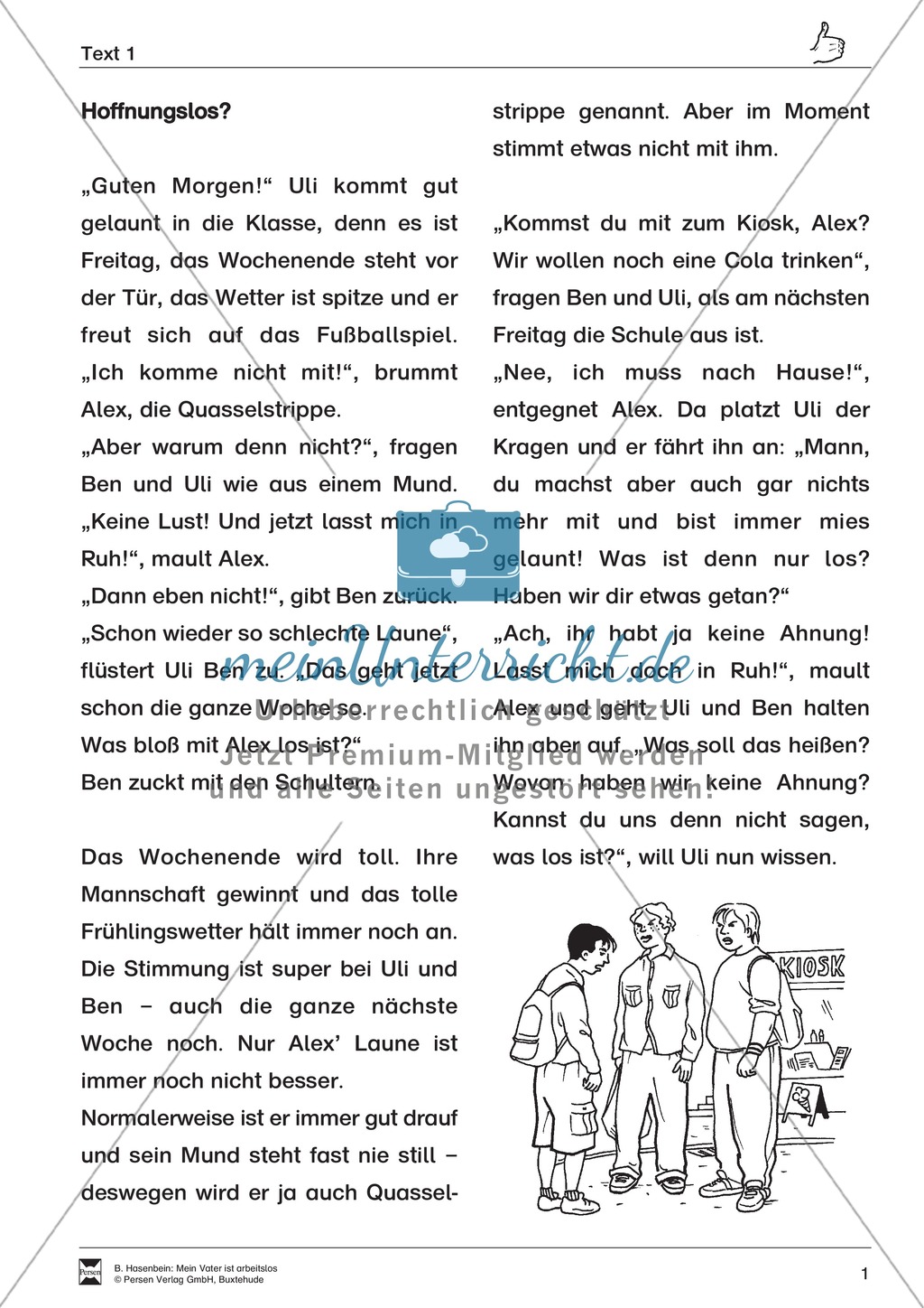Lesetexte Lesegeschichten: