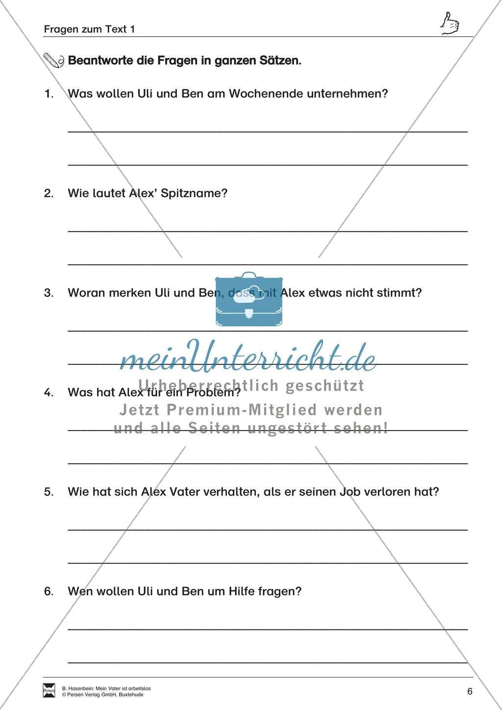 Lesetexte Lesegeschichten: