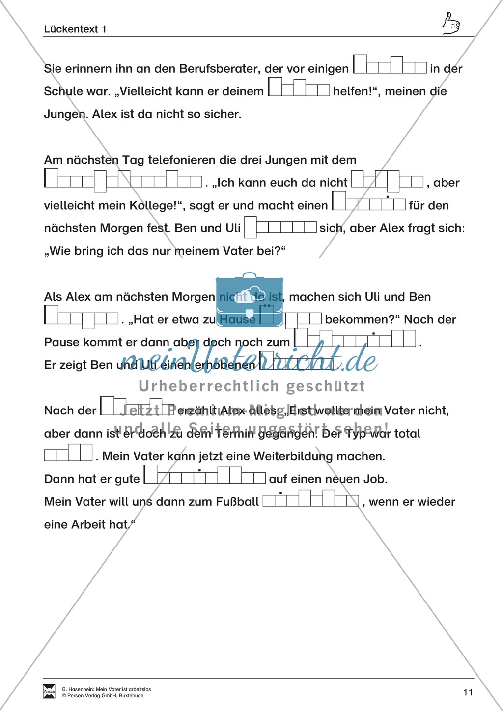 Lesetexte Lesegeschichten: