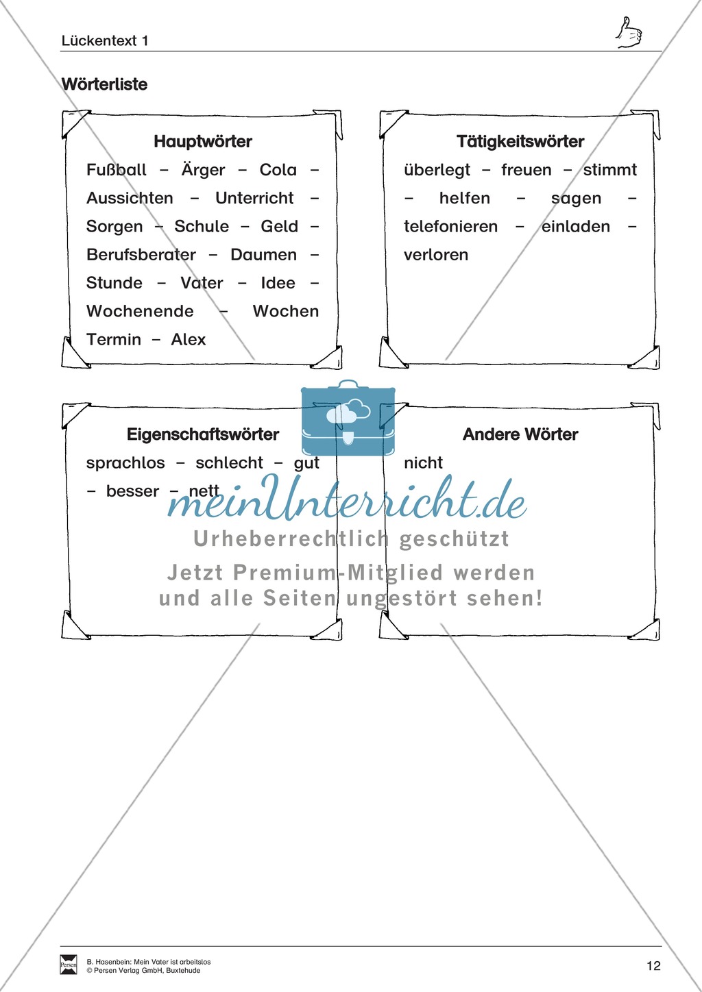 Lesetexte Lesegeschichten: