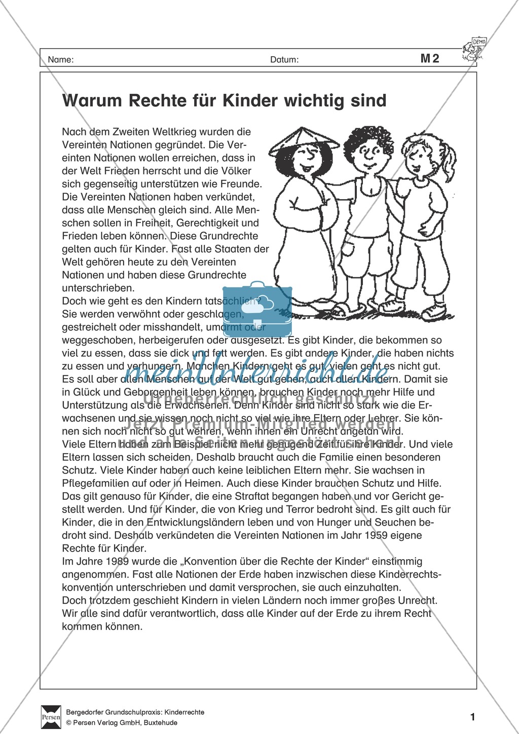 Kinderrechte: Text Preview 1