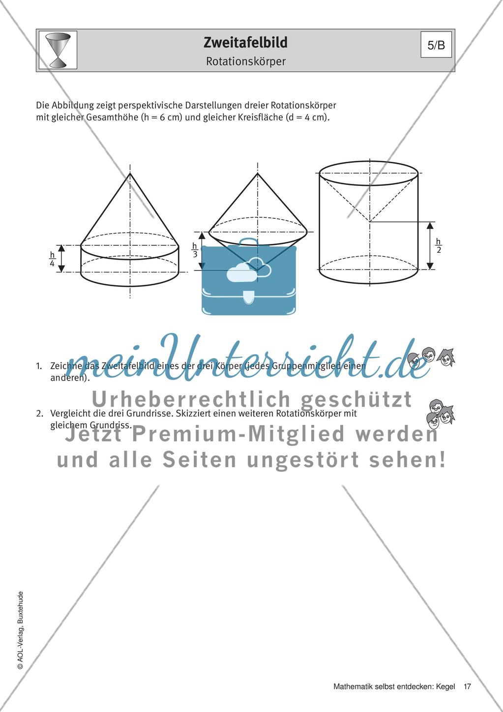 Zweitafelbild: Rotationskörper Preview 1