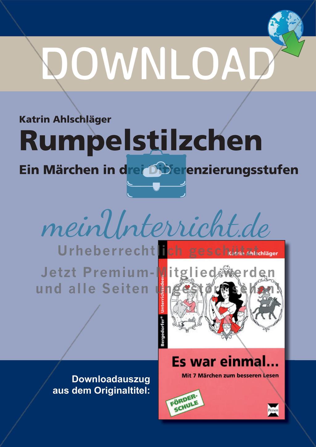 Rumpelstilzchen meinUnterricht