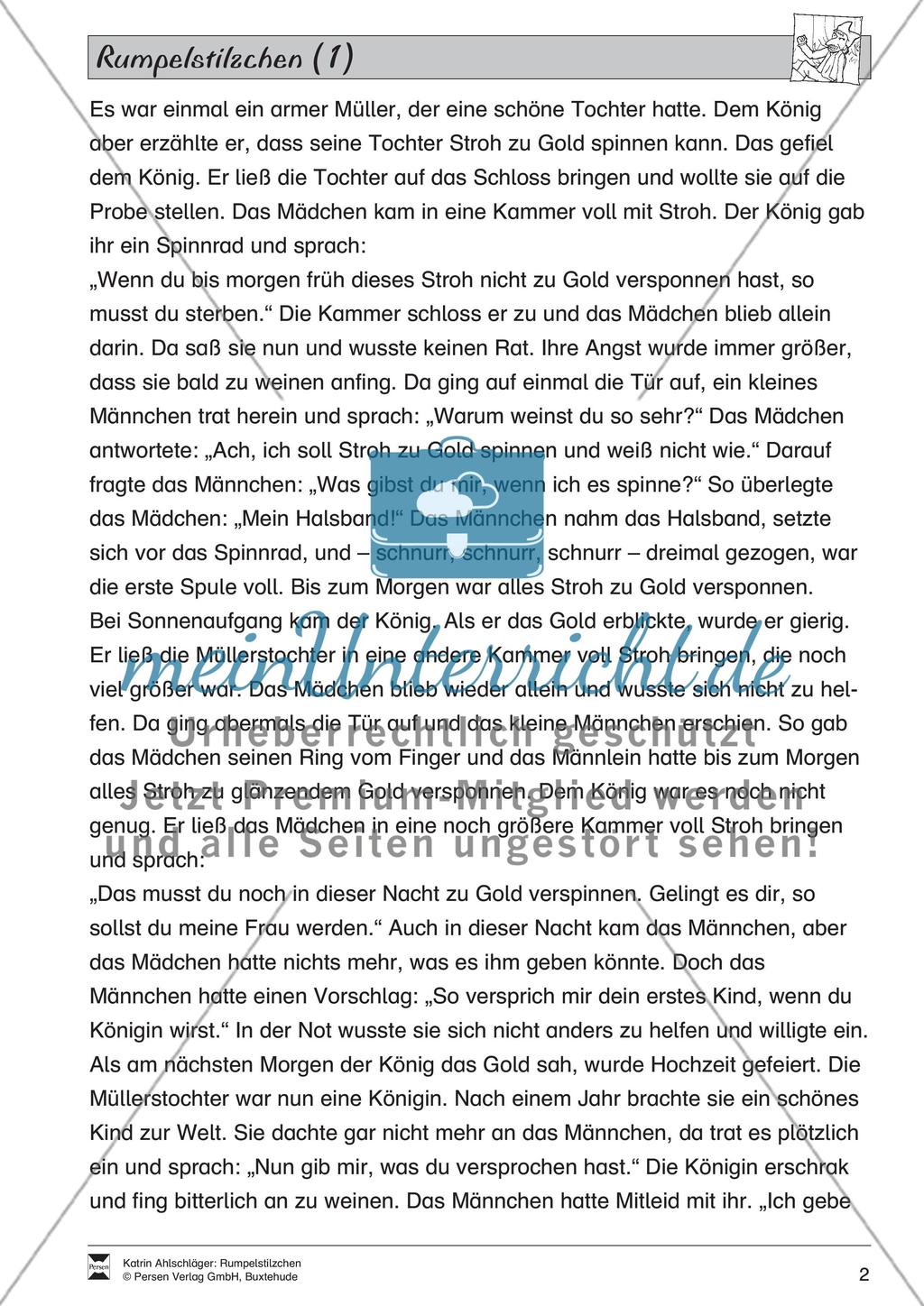 Märchen im Unterricht: