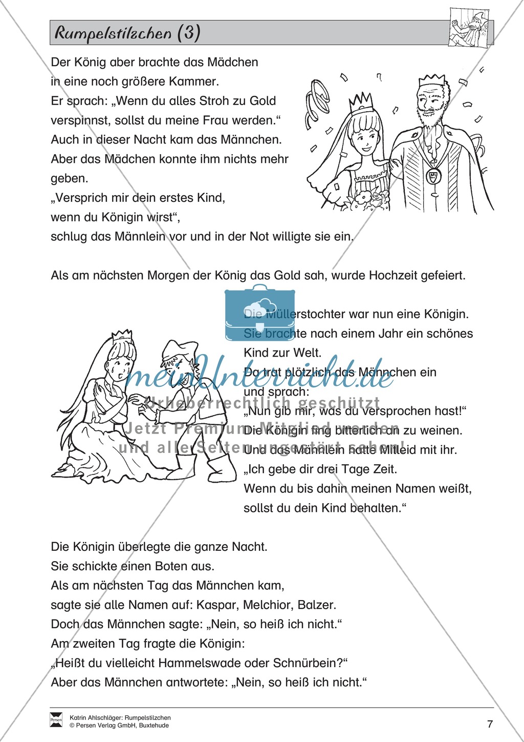 Märchen im Unterricht: